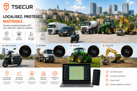 Le tracking gps pour securiser vos bien, partout.